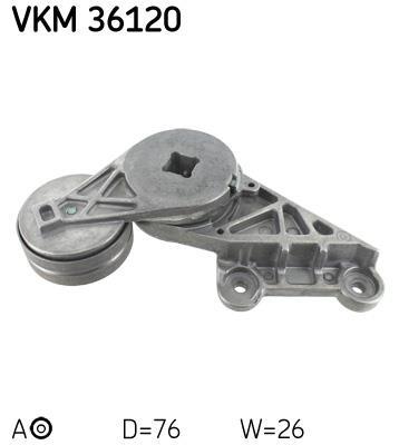Rolo tensor da correia trapezoidal estriada SKF ref. VKM 36120